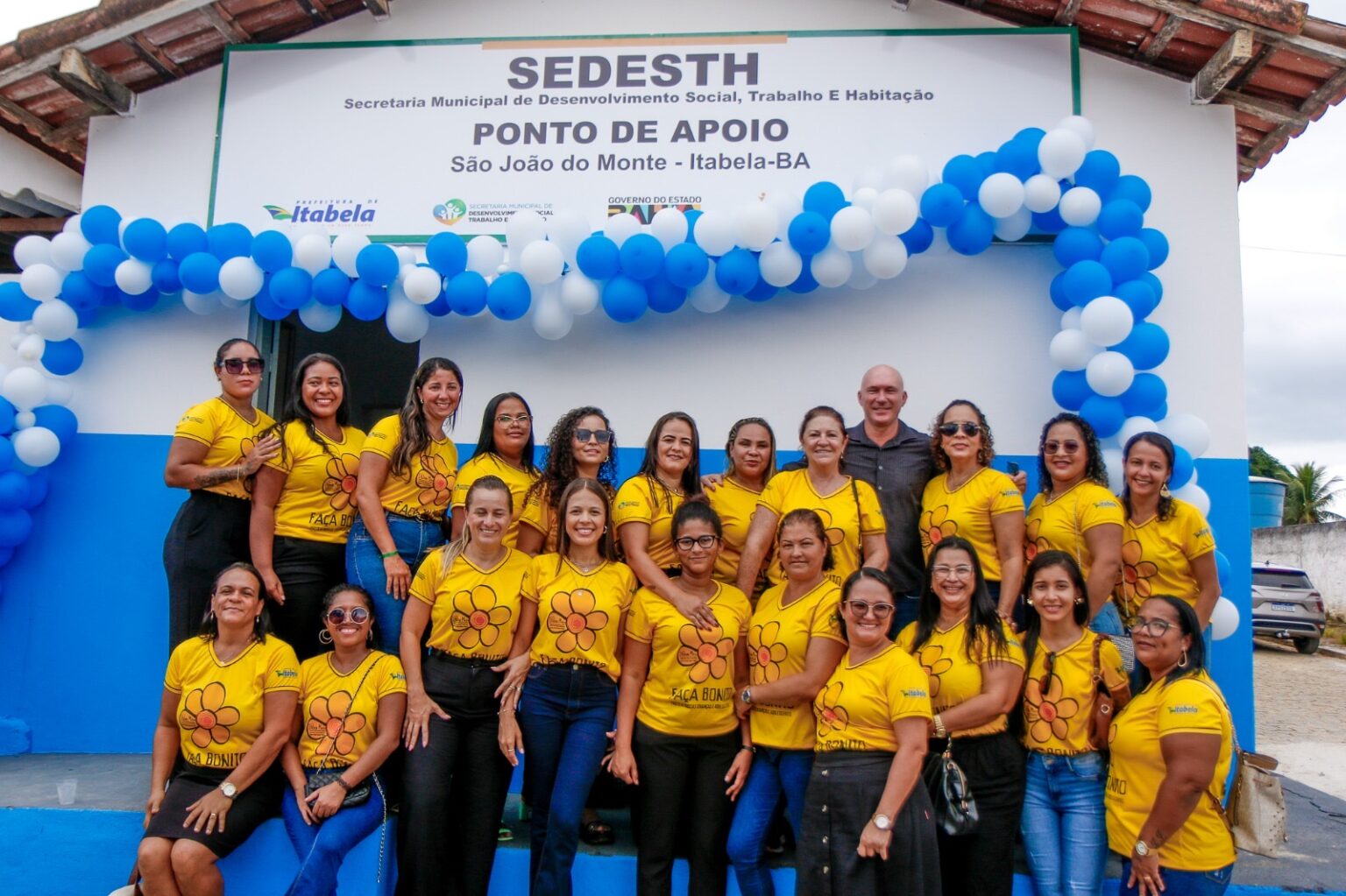 Inauguração do Ponto de Apoio da SEDESTH aproxima serviços públicos da população de Montinho